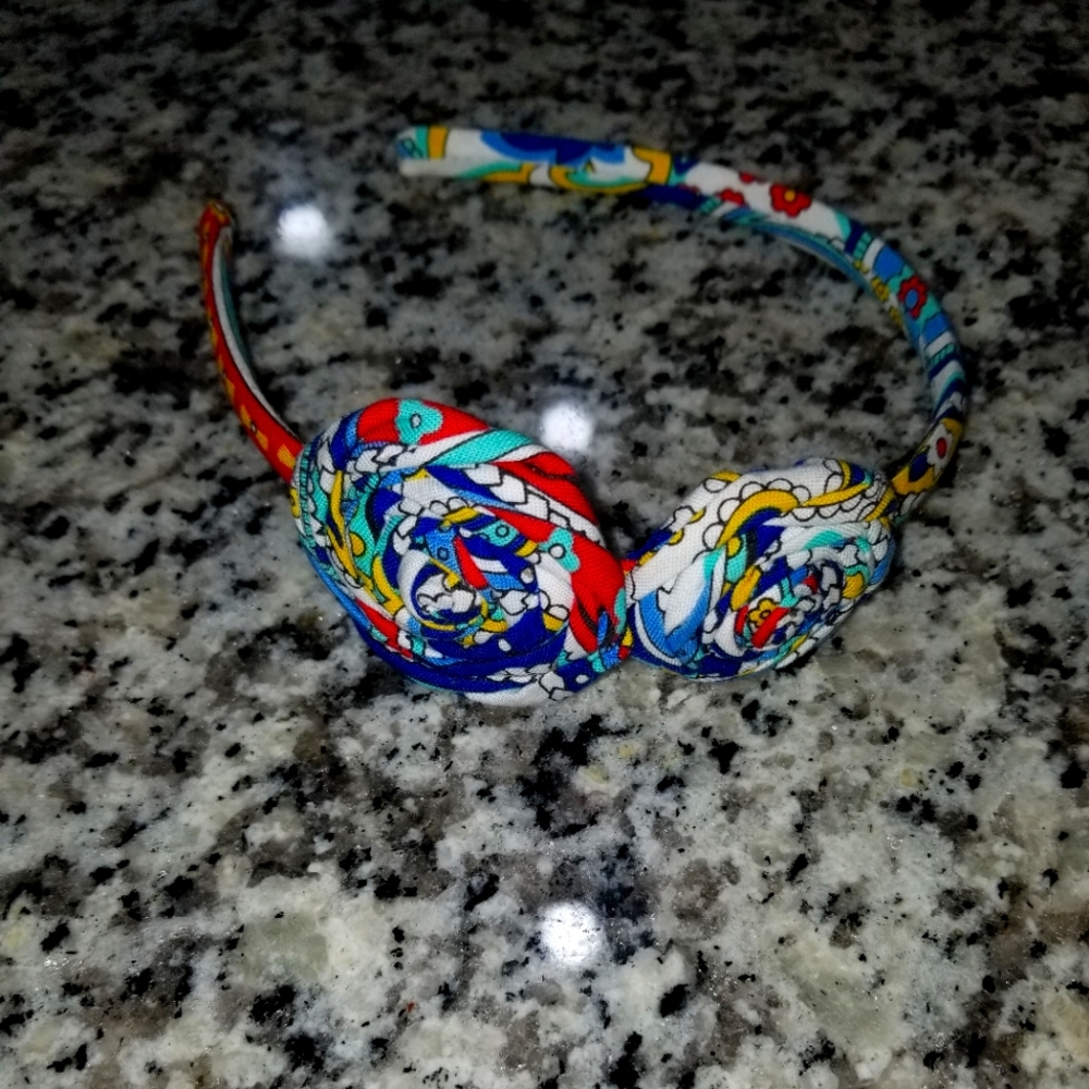 NWOT Vera Bradley Headband - Retired Marina Paisley Print